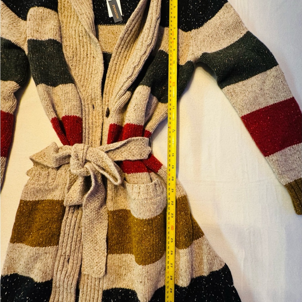 NWT Pendleton Multicolor Striped Cardigan - Picture 6 of 8